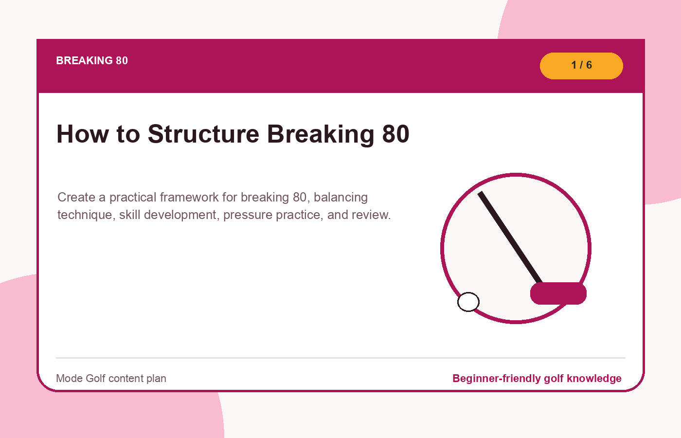 How to Structure Breaking 80 illustration