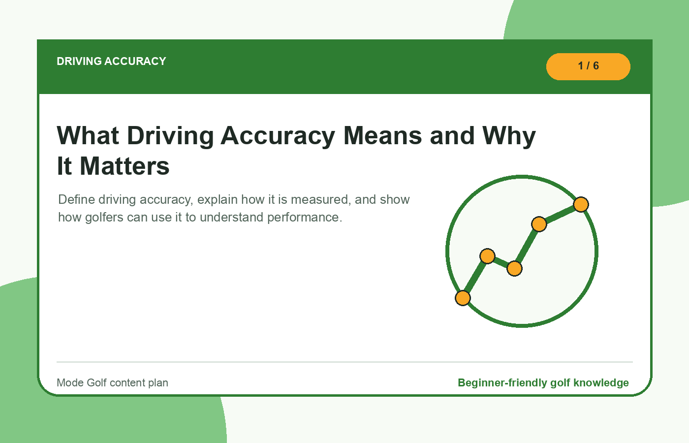 What Driving Accuracy Means and Why It Matters illustration