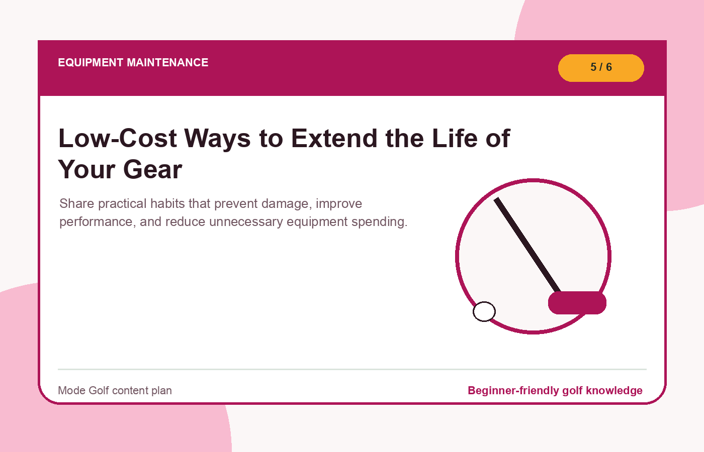 Low-Cost Ways to Extend the Life of Your Gear illustration