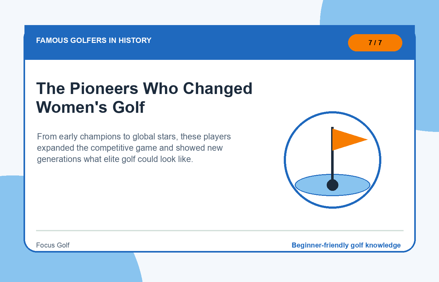 The Pioneers Who Changed Women's Golf illustration