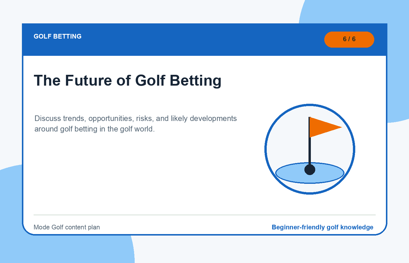 The Future of Golf Betting illustration