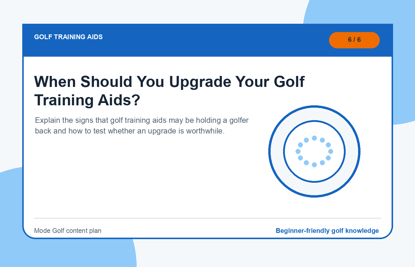 When Should You Upgrade Your Golf Training Aids? illustration