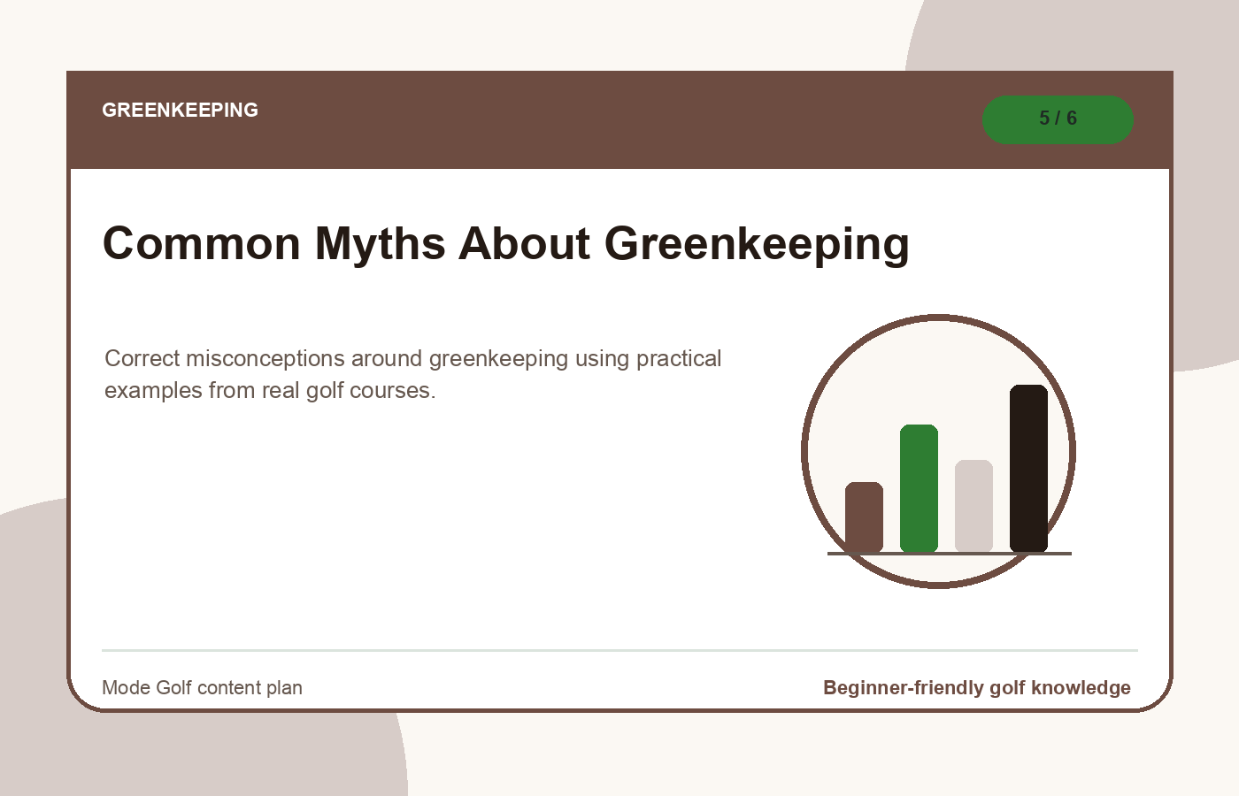 Common Myths About Greenkeeping illustration