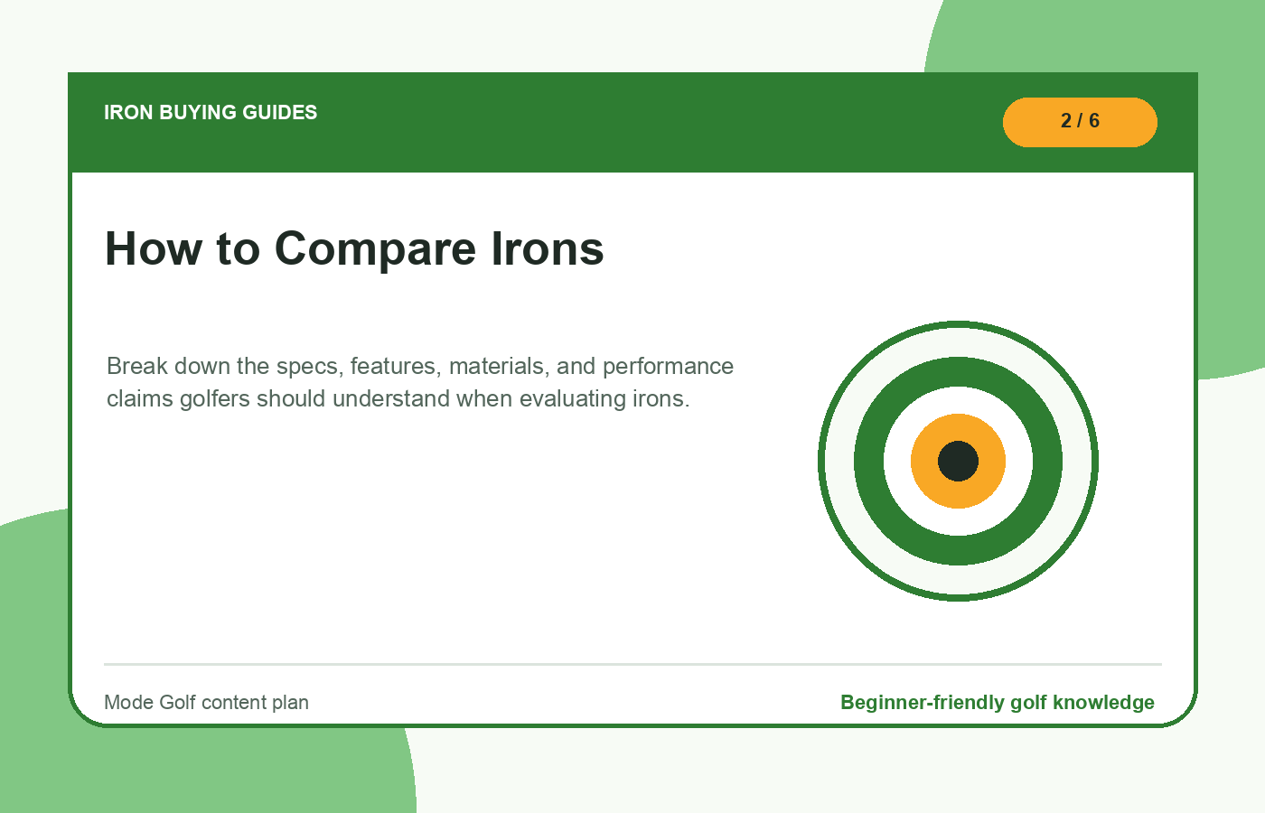 How to Compare Irons illustration