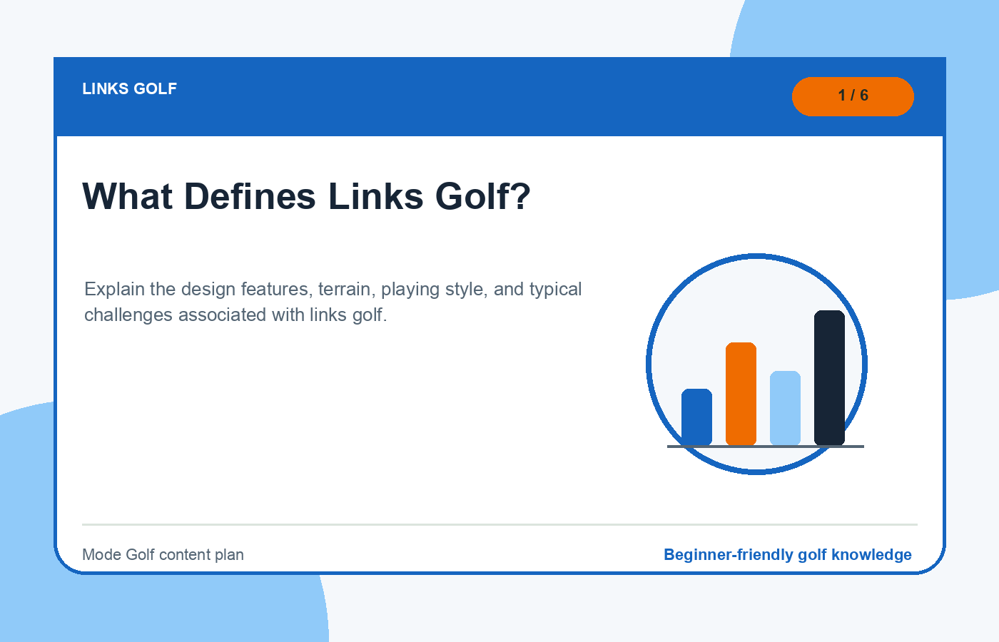 What Defines Links Golf? illustration
