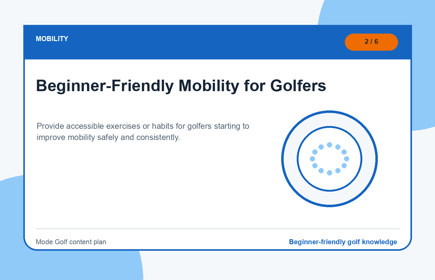 Beginner-Friendly Mobility for Golfers illustration