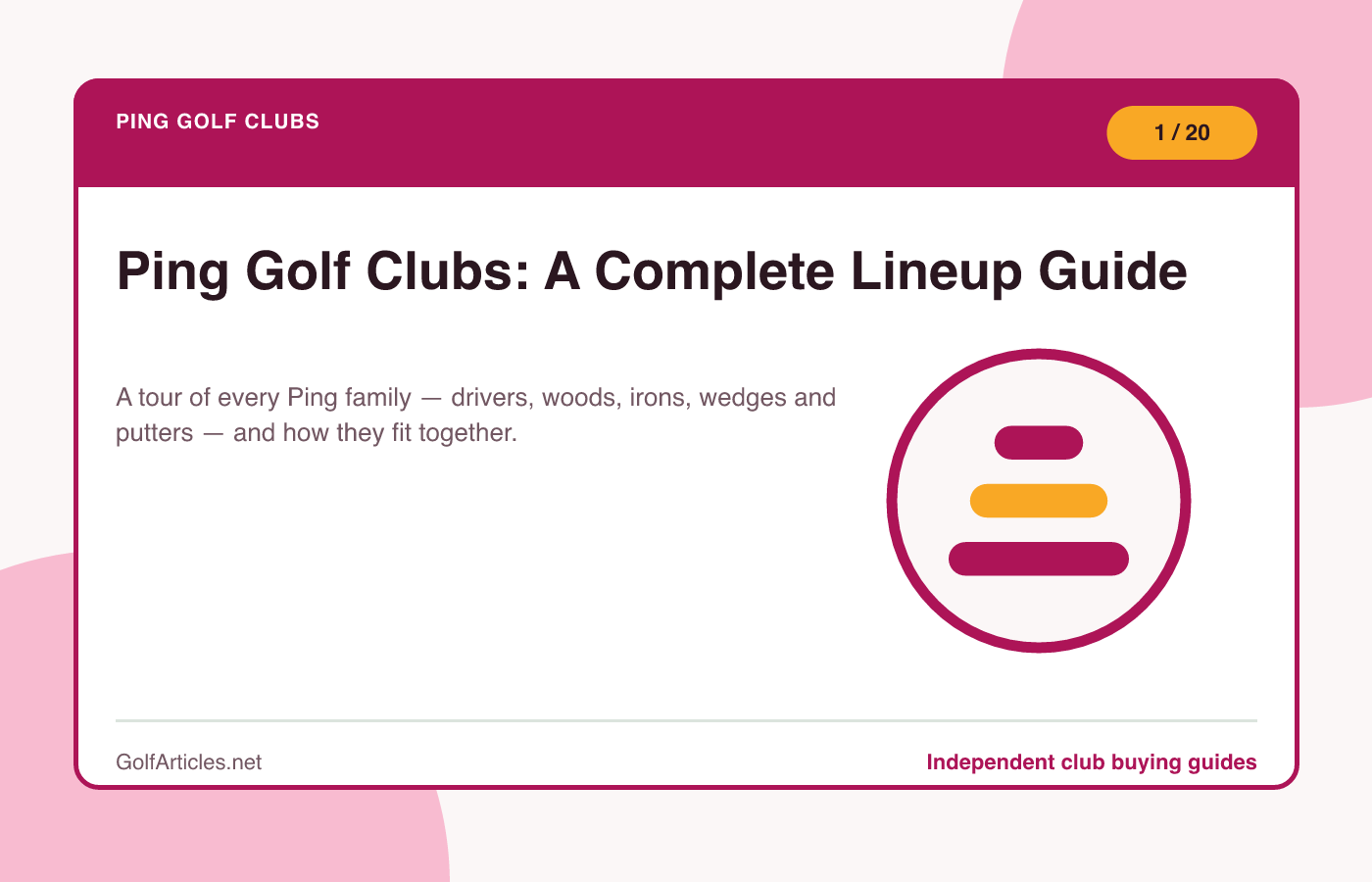 Ping Golf Clubs: A Complete Lineup Guide illustration