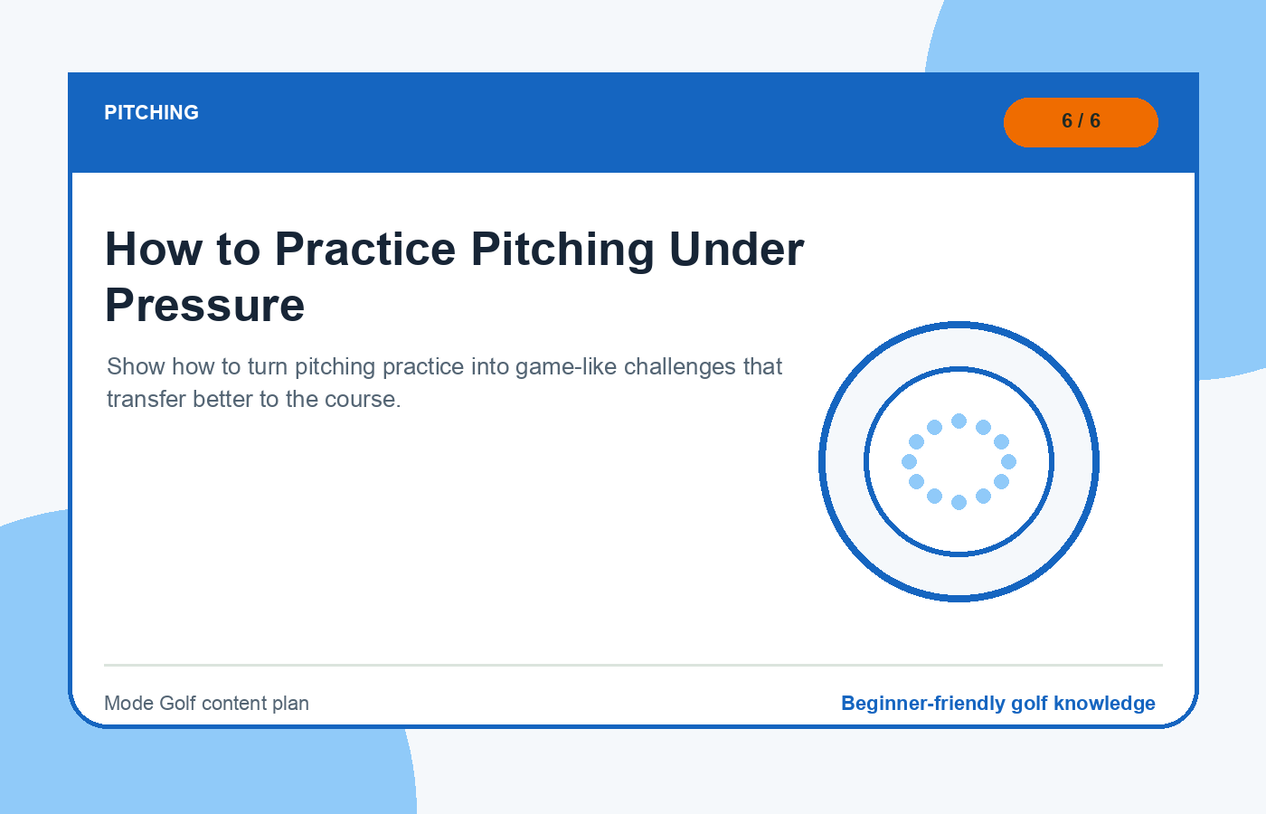 How to Practice Pitching Under Pressure illustration