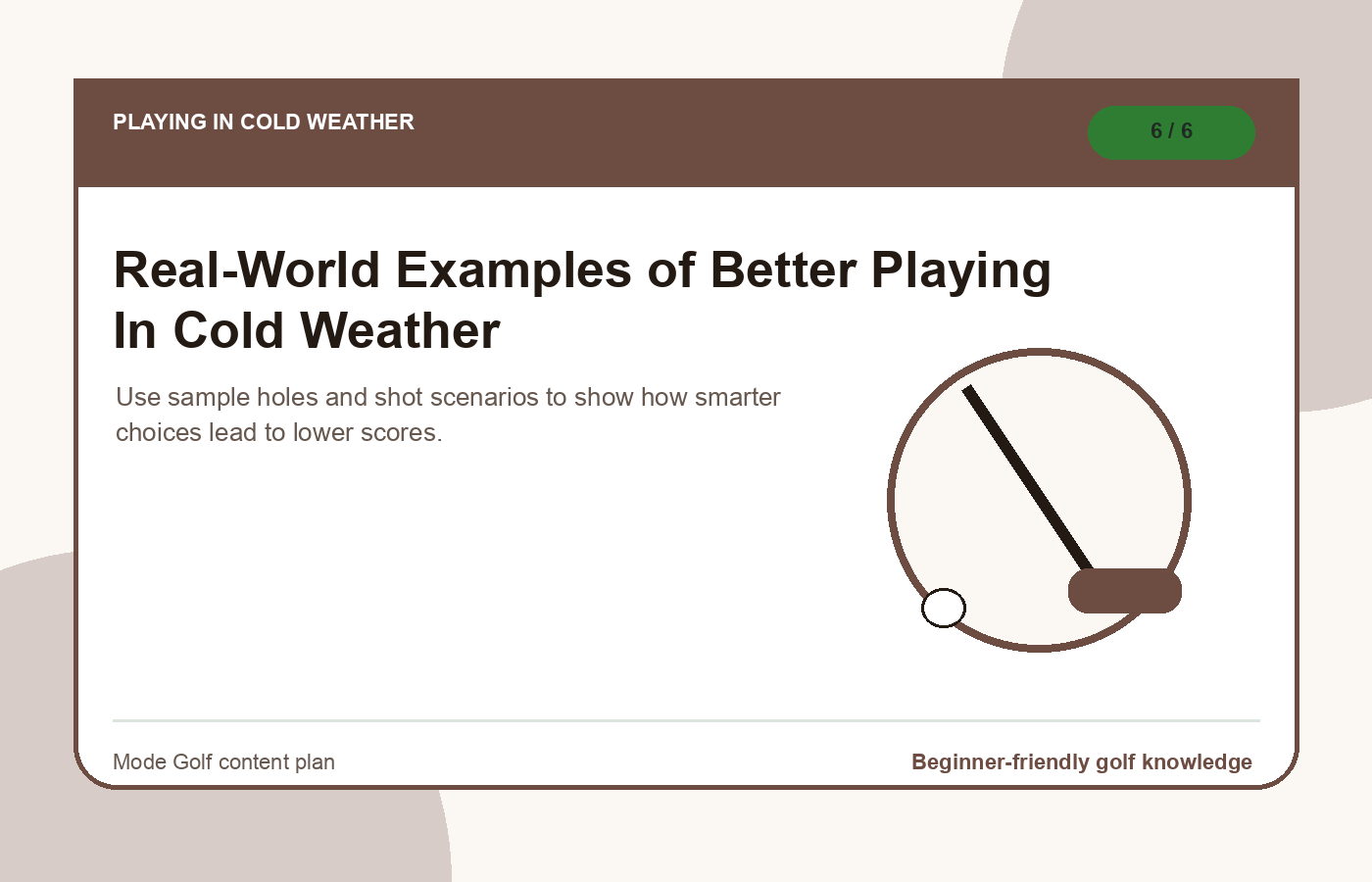 Real-World Examples of Better Playing In Cold Weather illustration