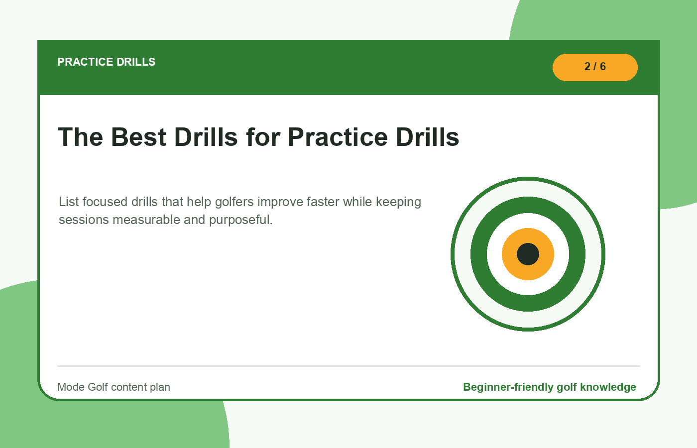 The Best Drills for Practice Drills illustration