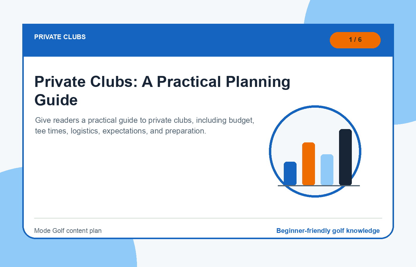 Private Clubs: A Practical Planning Guide illustration