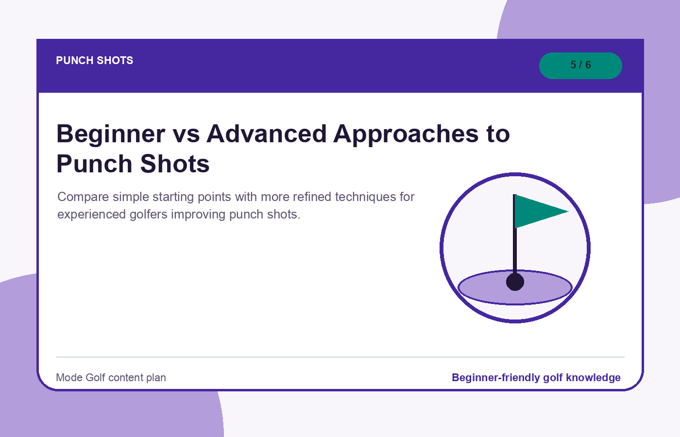 Beginner vs Advanced Approaches to Punch Shots illustration