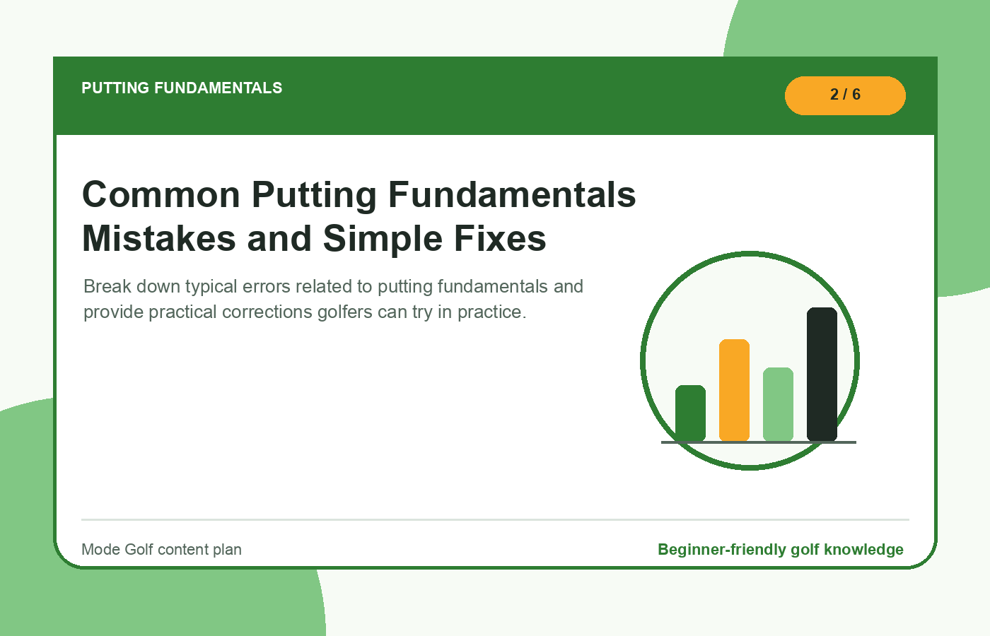 Common Putting Fundamentals Mistakes and Simple Fixes illustration