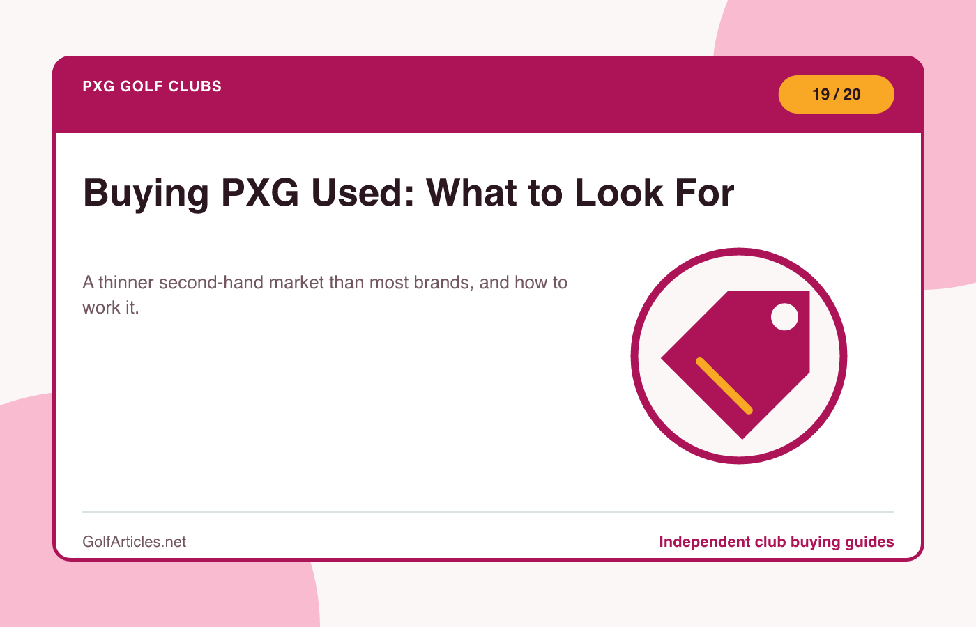 Buying PXG Used: What to Look For illustration
