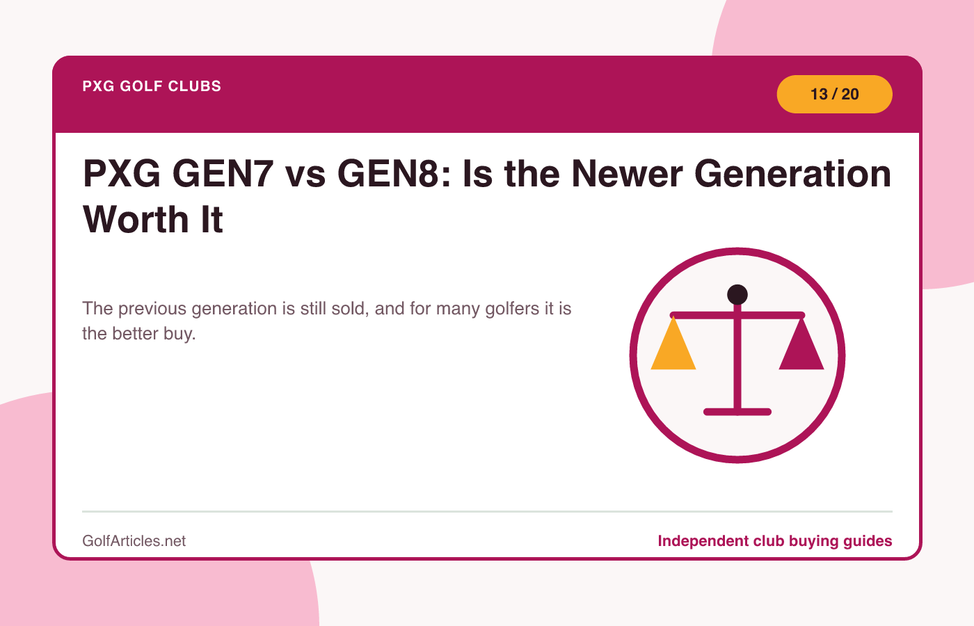 PXG GEN7 vs GEN8: Is the Newer Generation Worth It illustration