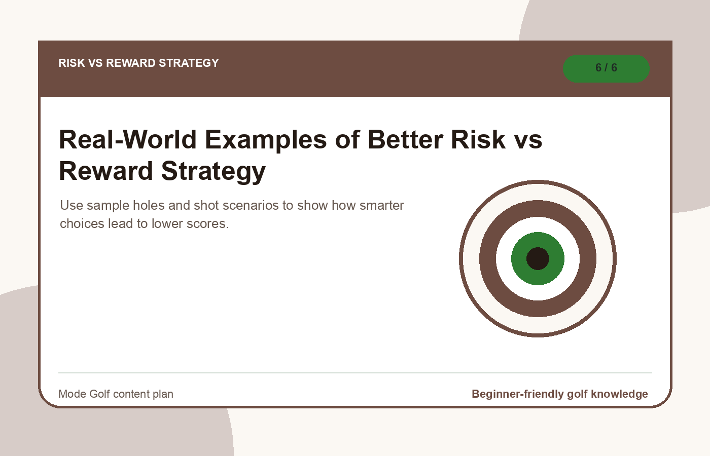 Real-World Examples of Better Risk vs Reward Strategy illustration
