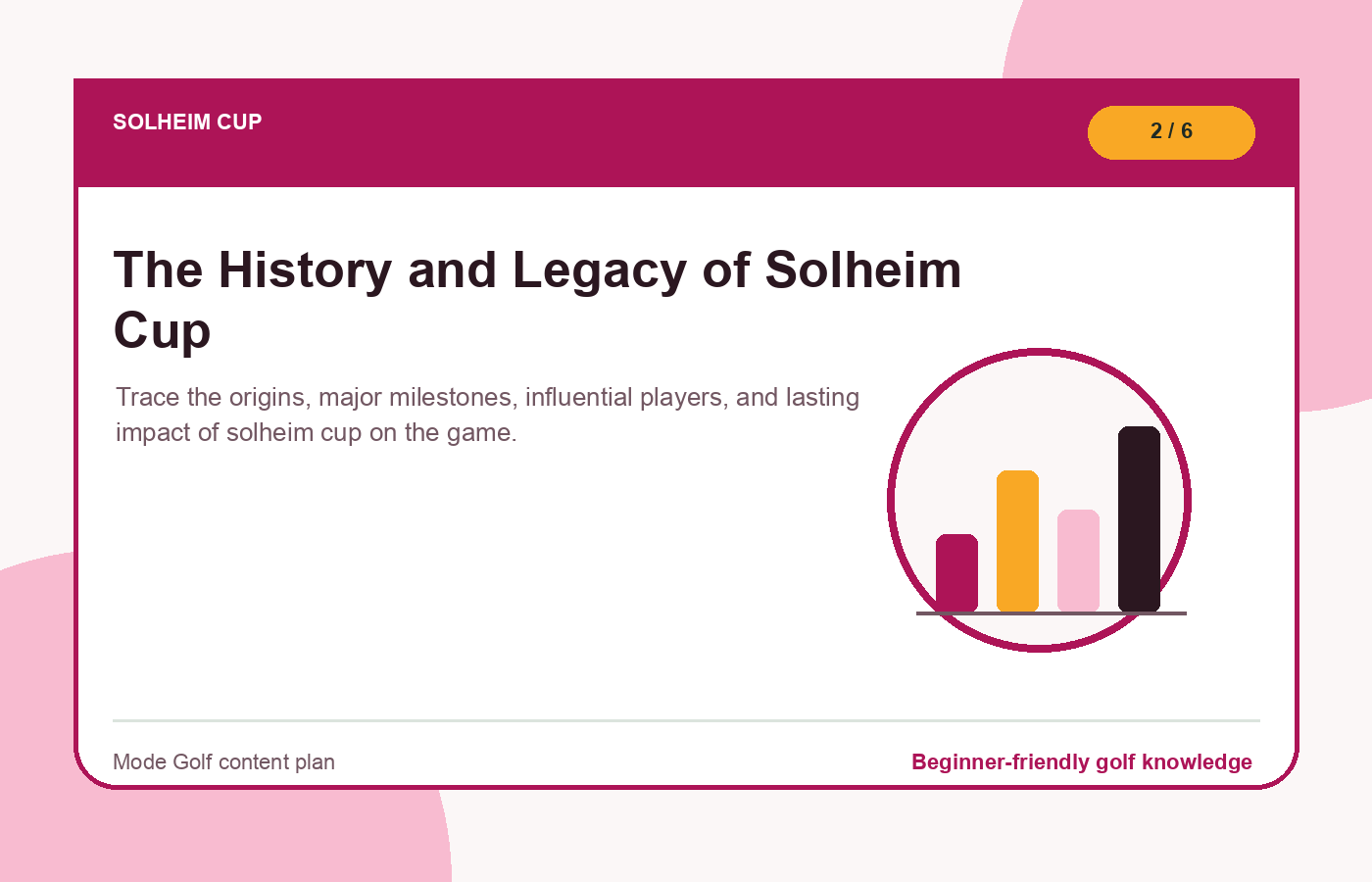 The History and Legacy of Solheim Cup illustration