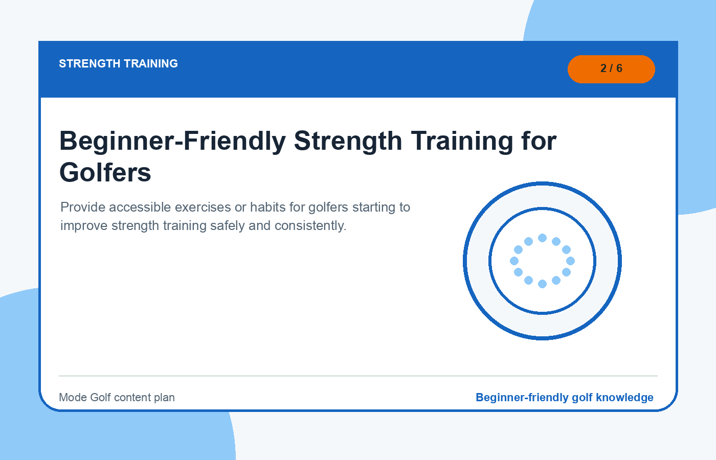 Beginner-Friendly Strength Training for Golfers illustration