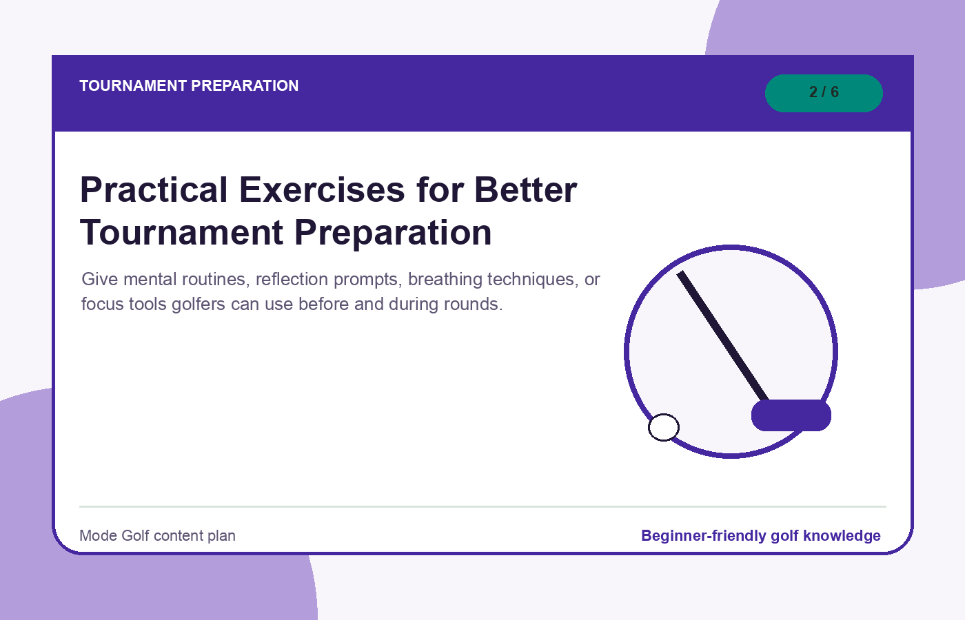 Practical Exercises for Better Tournament Preparation illustration