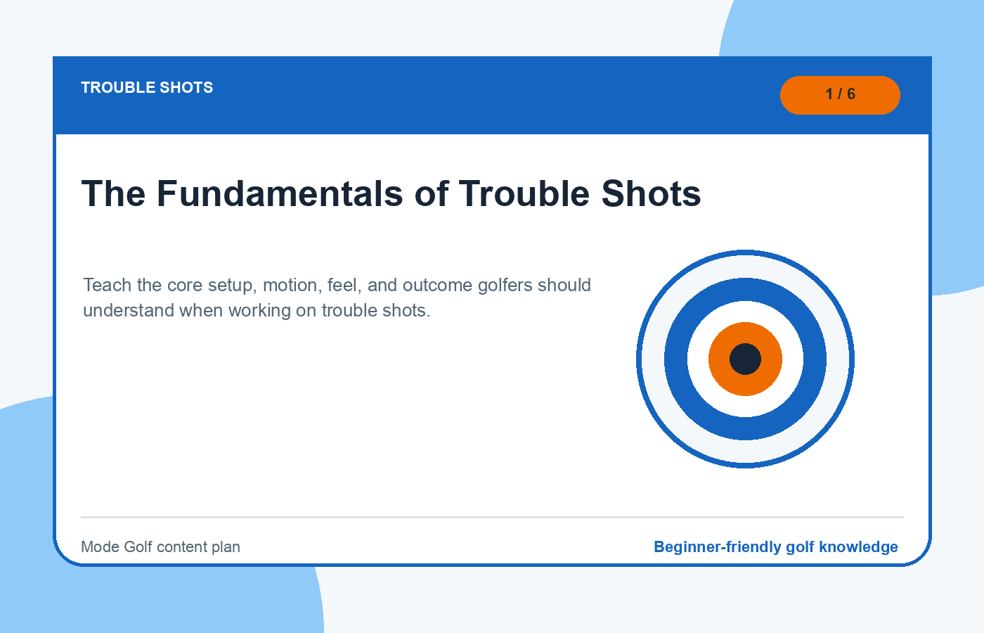 The Fundamentals of Trouble Shots illustration